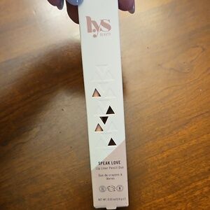 L.ys Speak Love Lip Liner Pencil Duo 2 Pencils Devoted And Romantic NIB Unused